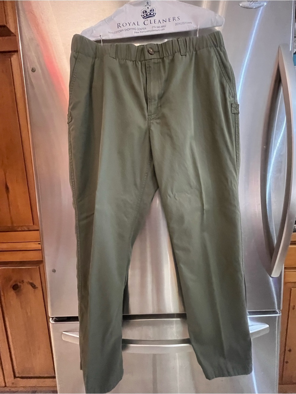 L.L. Bean16 Women’s Olive Stretch Trousers. NWOT